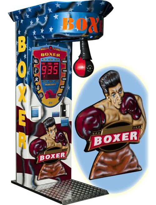 Boxer 3d Amerikan Flag Boks Makineleri